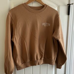 Hollister Tan Crewneck Sweatshirt